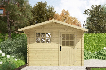  Fonteyn | Tuinhuis Heleen 300 | Enkele Deur | HG Groen 261275-31